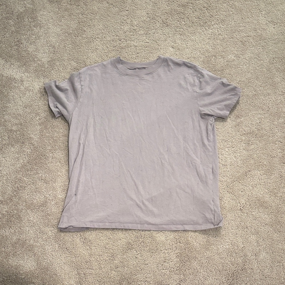 Abercrombie & Fitch Light Gray Short Sleeve Tee